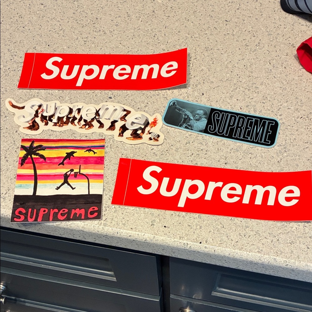 Supreme Sticker Collection